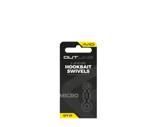 Avid Outline Mirco Hookbait Swivel - Size 17