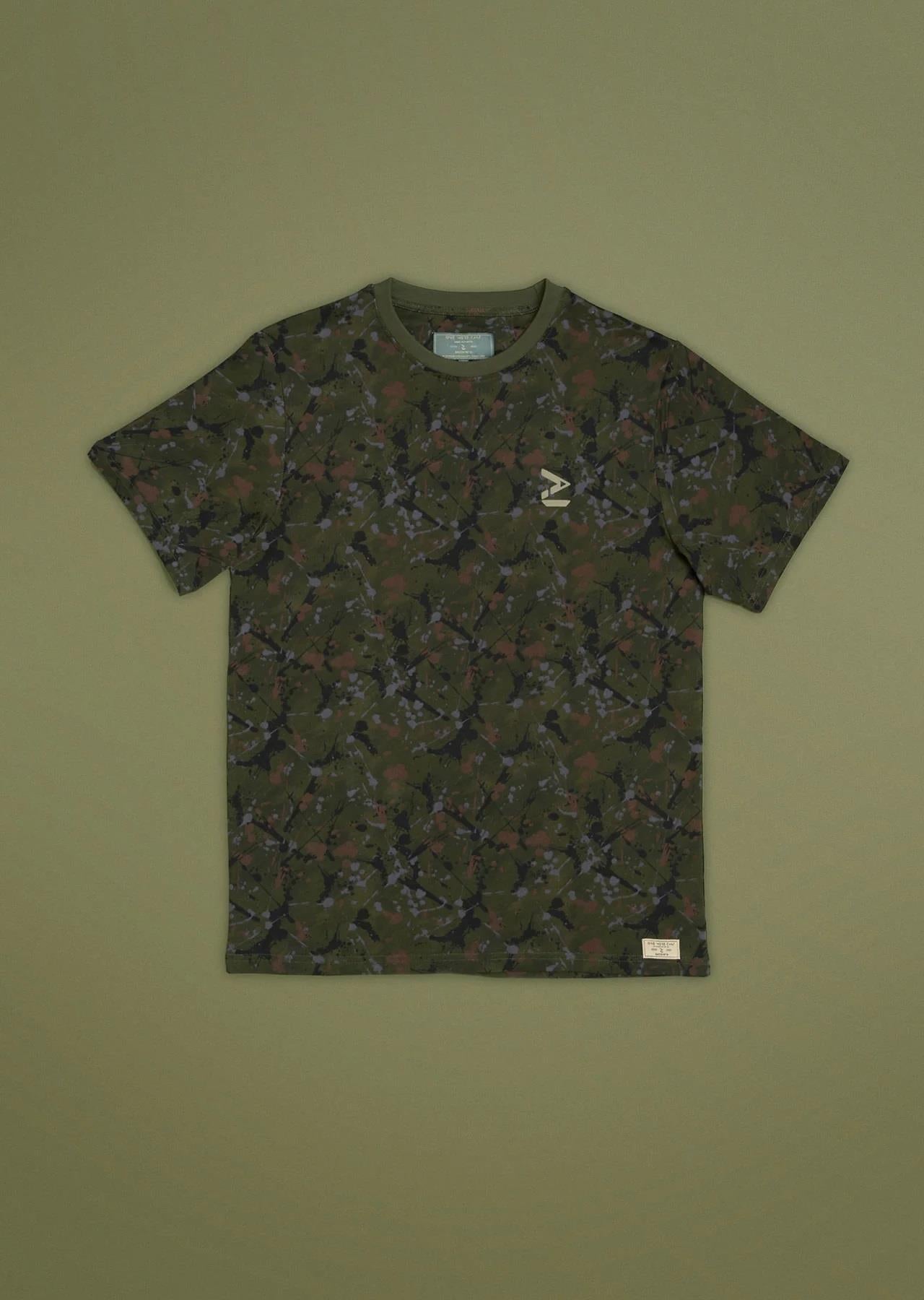 One More Cast Signature OMC Splash Camo T-Shirt