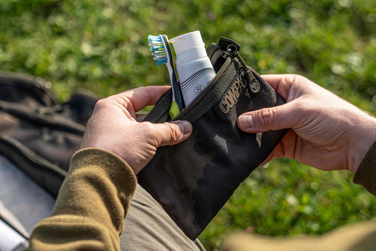 Korda Compac Wallets Set of 3 Dark Kamo