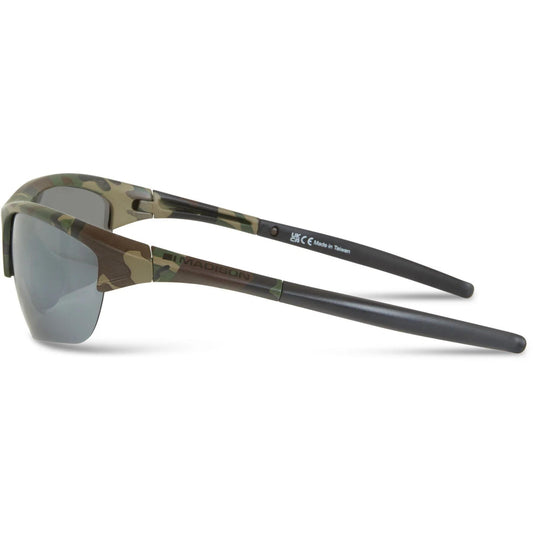 Madison Eyewear Mission Camo Sunglasses 3 Polarised Lens - Silver Bronze Yellow