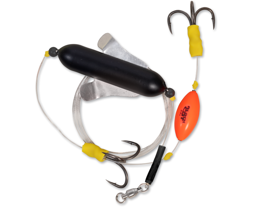 Black Cat Worm River Rig