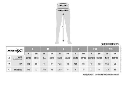 Matrix LW Cargo Trousers – Black