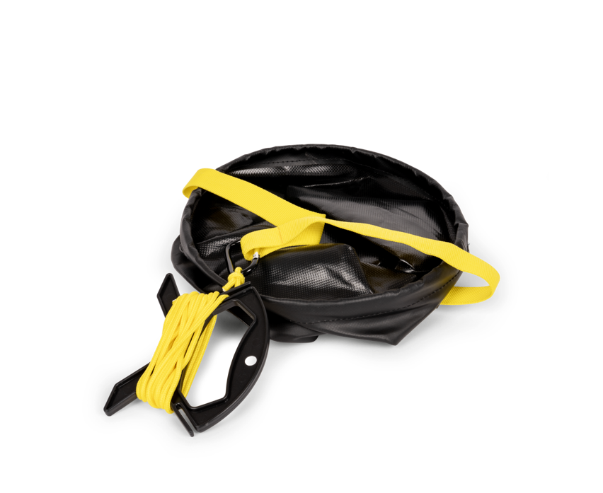 Black Cat Collapsible Water Bucket