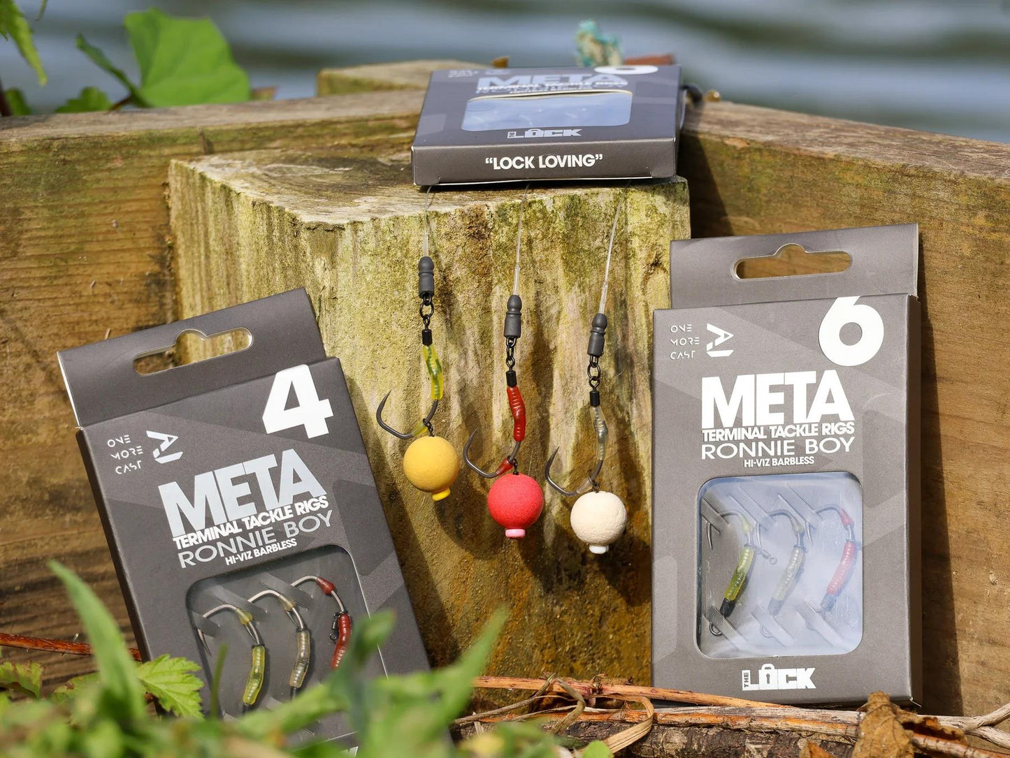 One More Cast Meta Ronnie Boy Lock Hook Hi-Viz