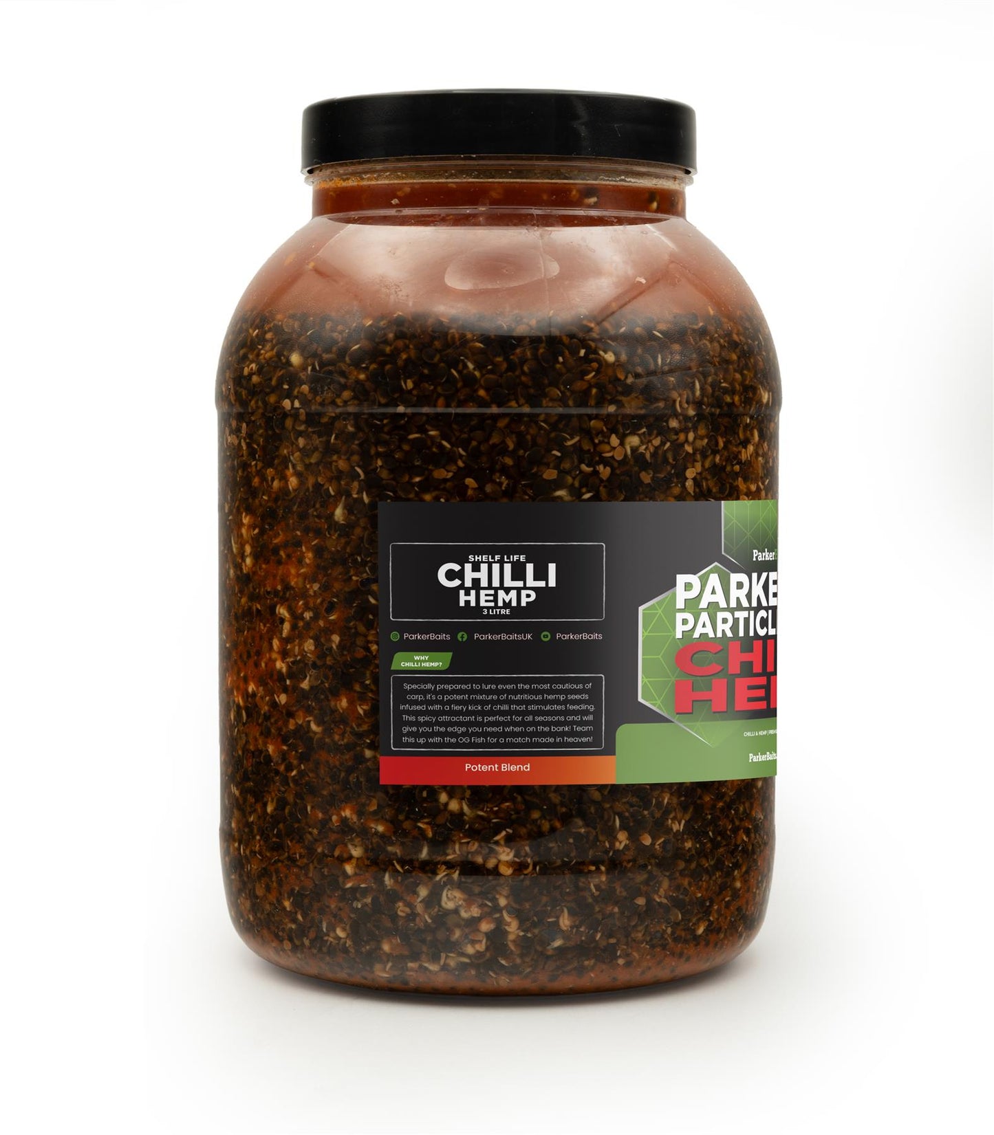 Parker Baits Shelf Life Particle Chilli Hemp