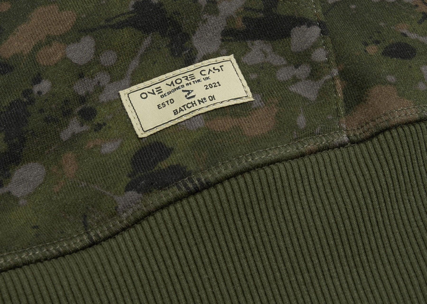 One More Cast Signature OMC Splash Camo Hoodie