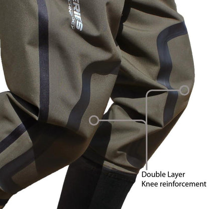 Vass 3300 Heavy Duty Breathable Chest Wader - Stocking Neoprene Foot Edition