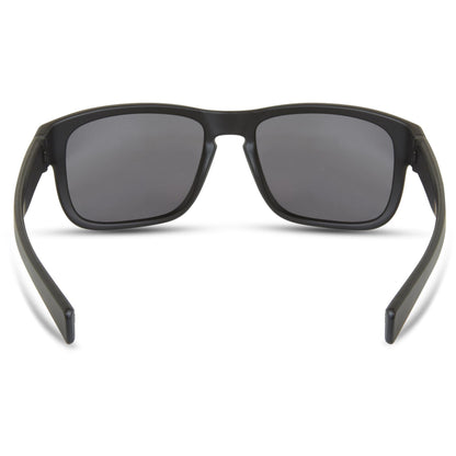 Madison Signal Matt Black Sunglasses - Black Mirror Lens
