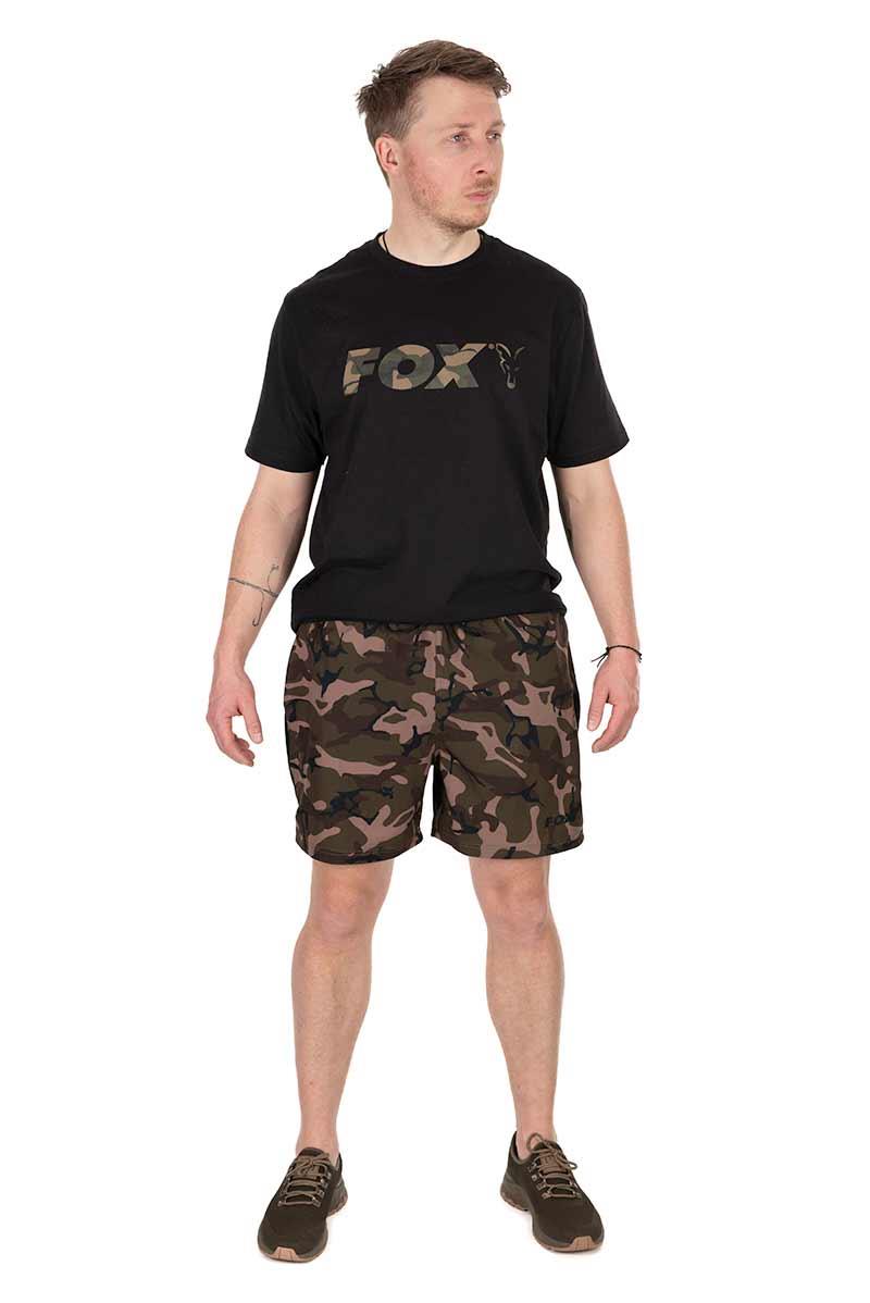 Fox LW Black / Camo Swim Shorts