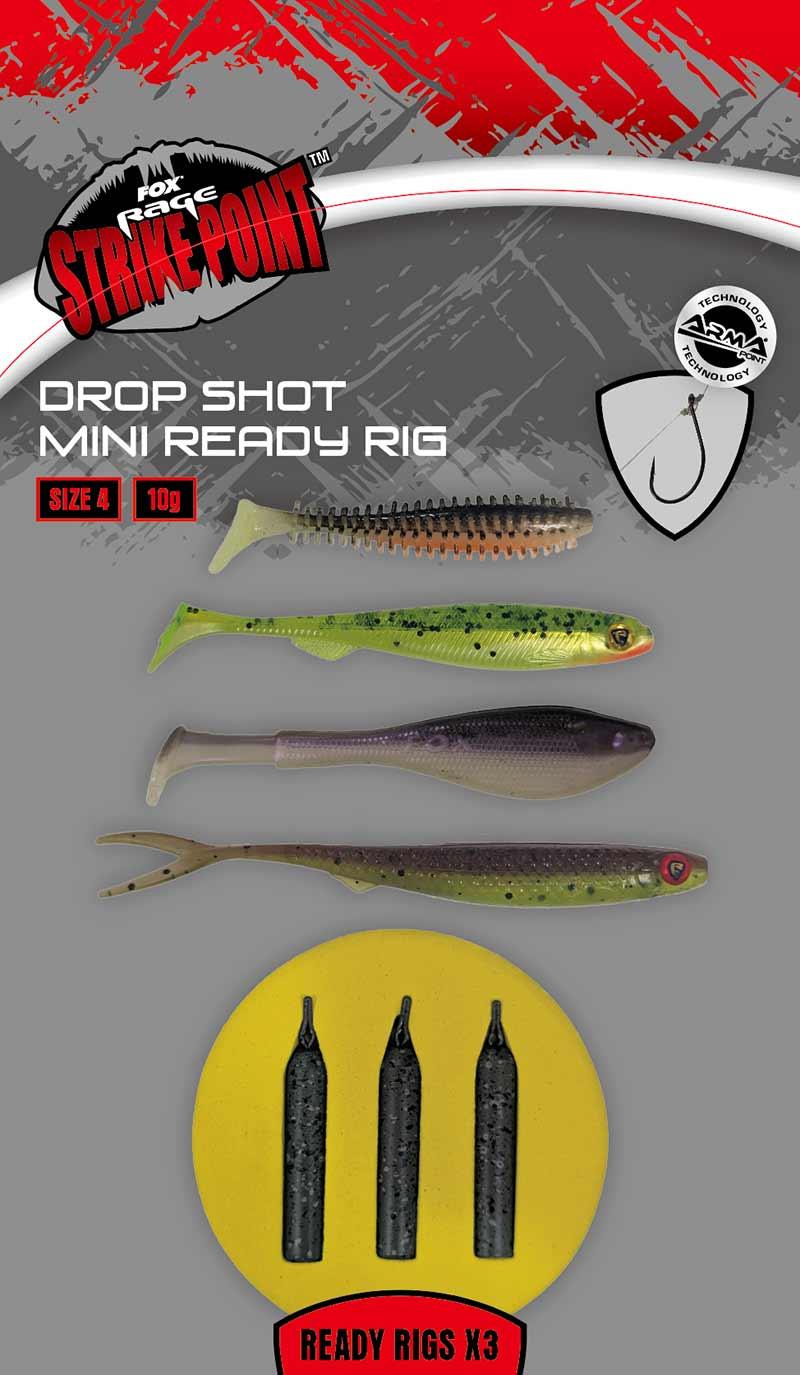 Fox Rage Drop Shot Micro Ready Rig