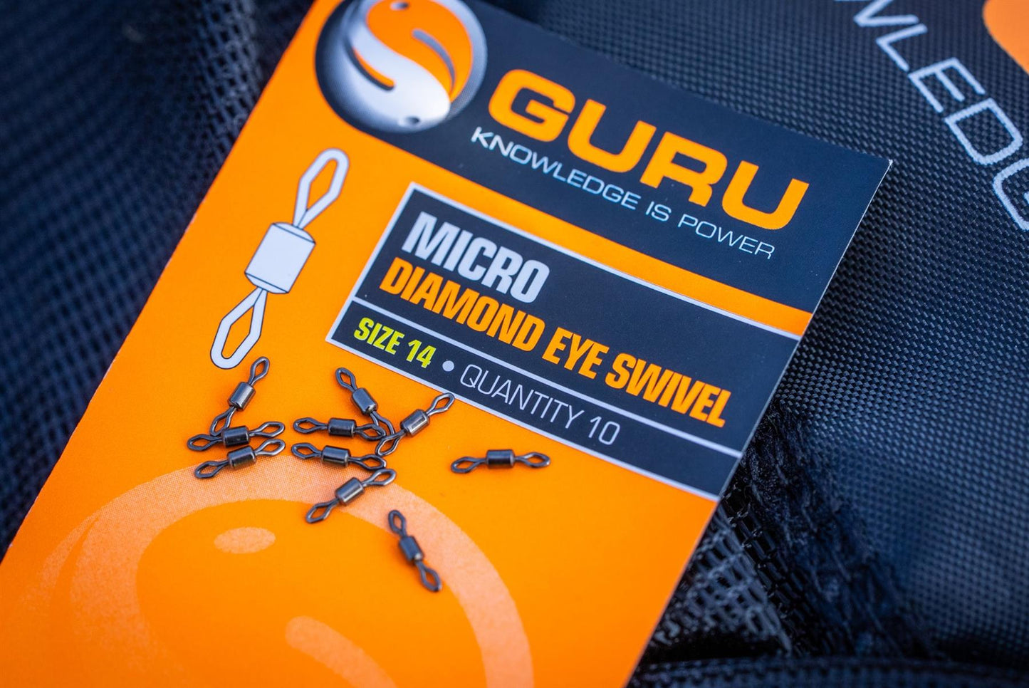 Guru Micro Diamond Eye Swivel Size 14