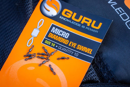 Guru Micro Diamond Eye Swivel Size 14