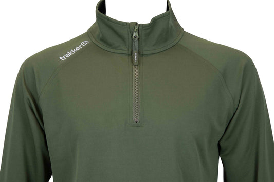Trakker Half Zip Top with UV Sun Protection