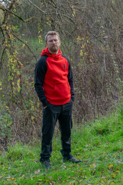 Guru Hoodie Red/Black