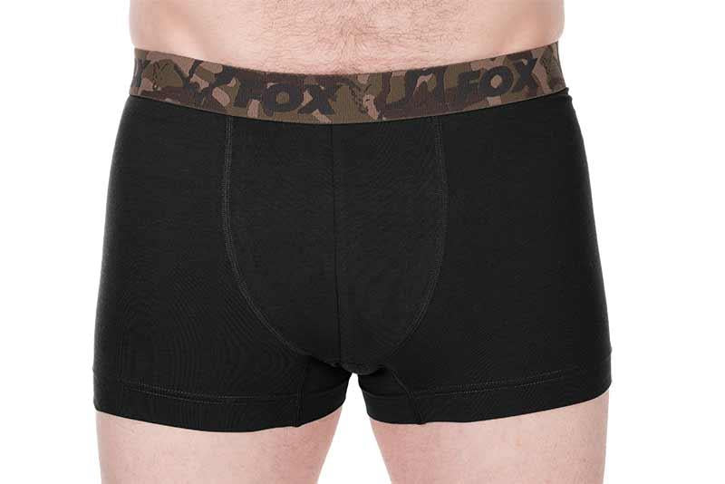 Fox Boxer Shorts Khaki & Black
