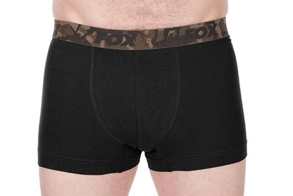 Fox Boxer Shorts Khaki & Black