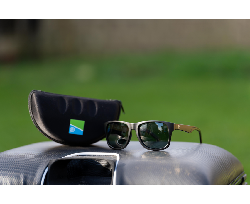 Preston Inception Leisure Sunglasses - Green Lens