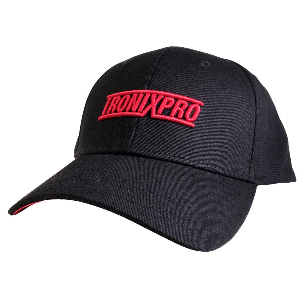 TronixPro Classic Baseball Cap Black/Red