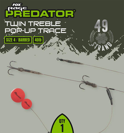 Fox Rage Twin Treble Pop-Up Trace