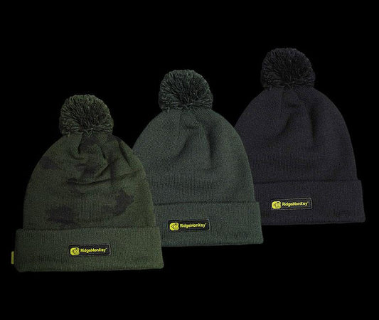 RidgeMonkey APEarel Bobble Beanie Hat