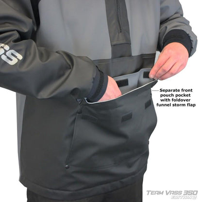 Vass-Tex Team Vass 350 Winter Lined Waterproof Smock Edition 2 Grey/Black