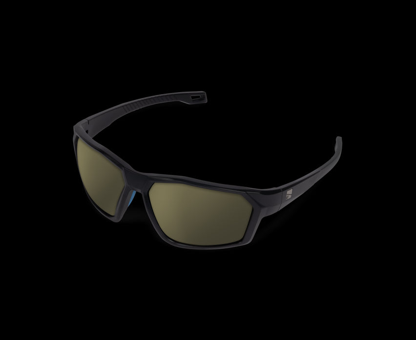 Preston Absolute Wrap Sunglasses Amber Brown