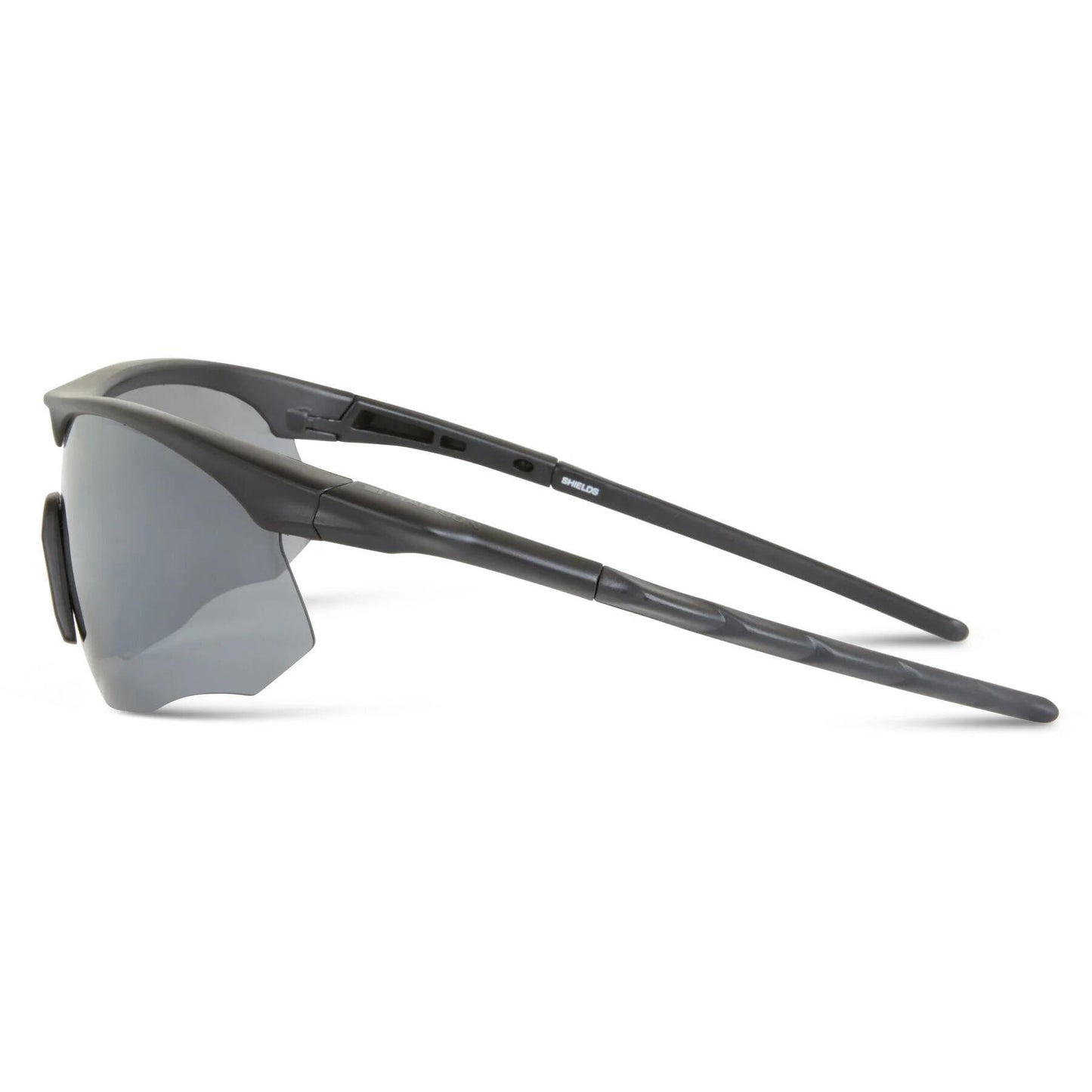 Madison Eyewear Shields Matt Black Sunglasses 3 Polarised Lens Pack Silver Bronze Yellow