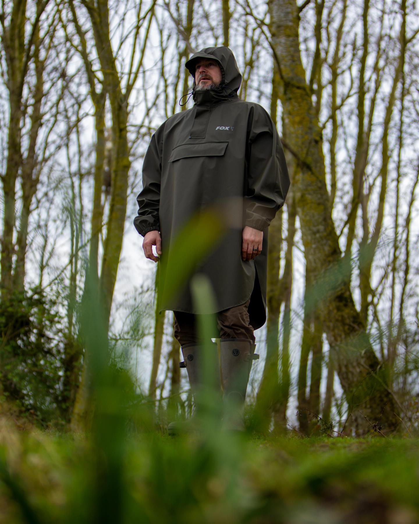 Fox Khaki Poncho