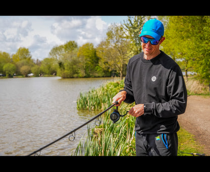 Preston Black Minimal Sweatshirt