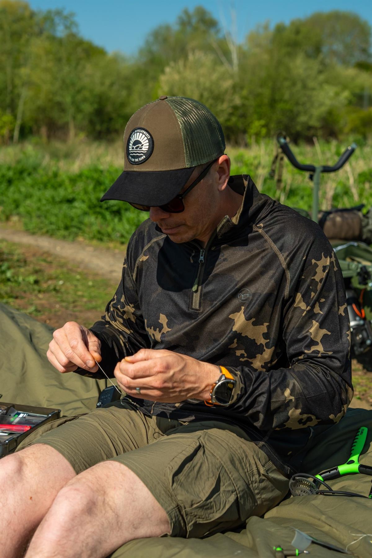 Korda Dawn Trucker Cap - Black
