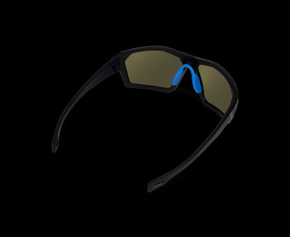 Preston Absolute Wrap Sunglasses Amber Brown