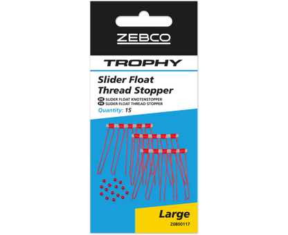 Zebco Trophy Slider Float Thread Stopper 15pcs