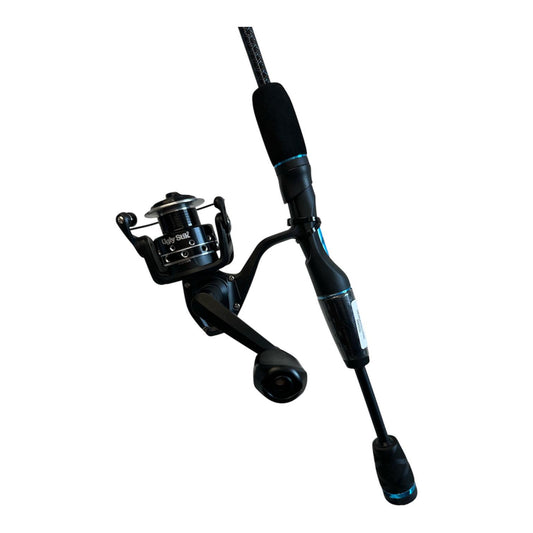 Ugly Stik GX2 Spinning Youth Combo (Blue/Silver) 5F6IN 2P M