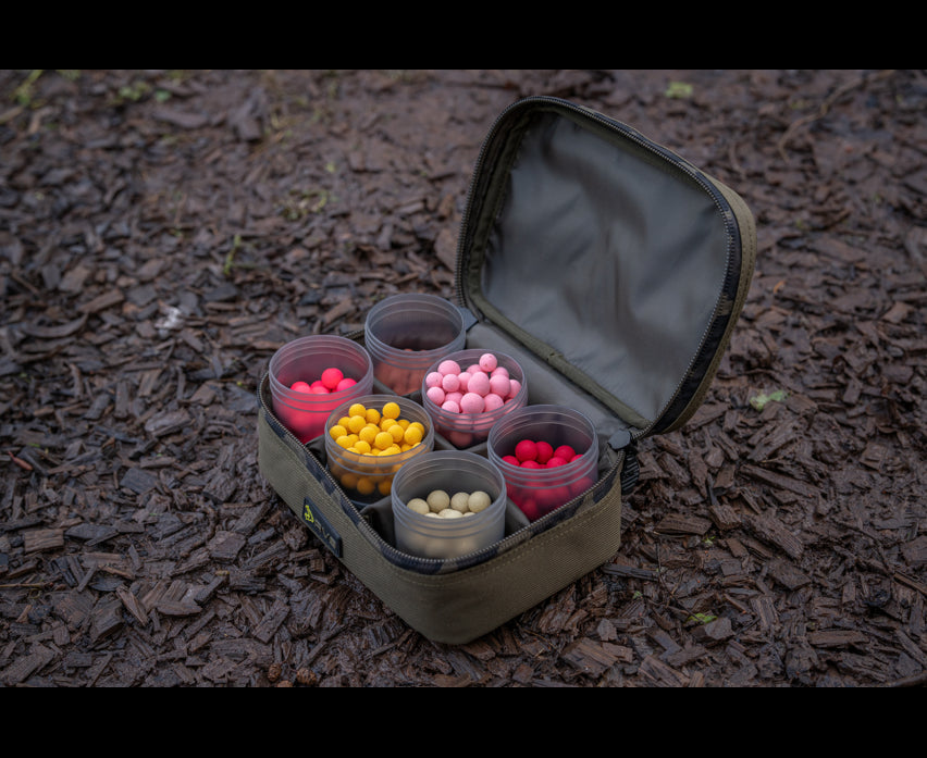 Avid RVS 8-Pot Hookbait Pouch