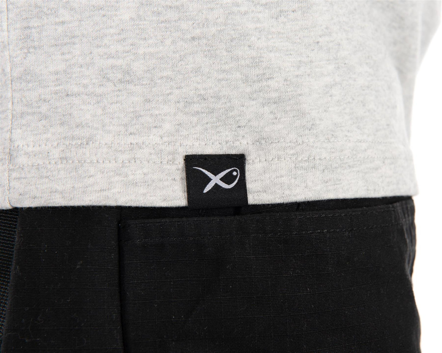 Matrix Large Mesh Logo T-Shirt Grey