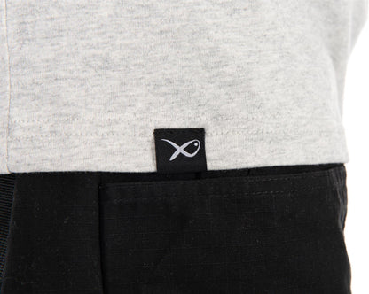 Matrix Large Mesh Logo T-Shirt Grey