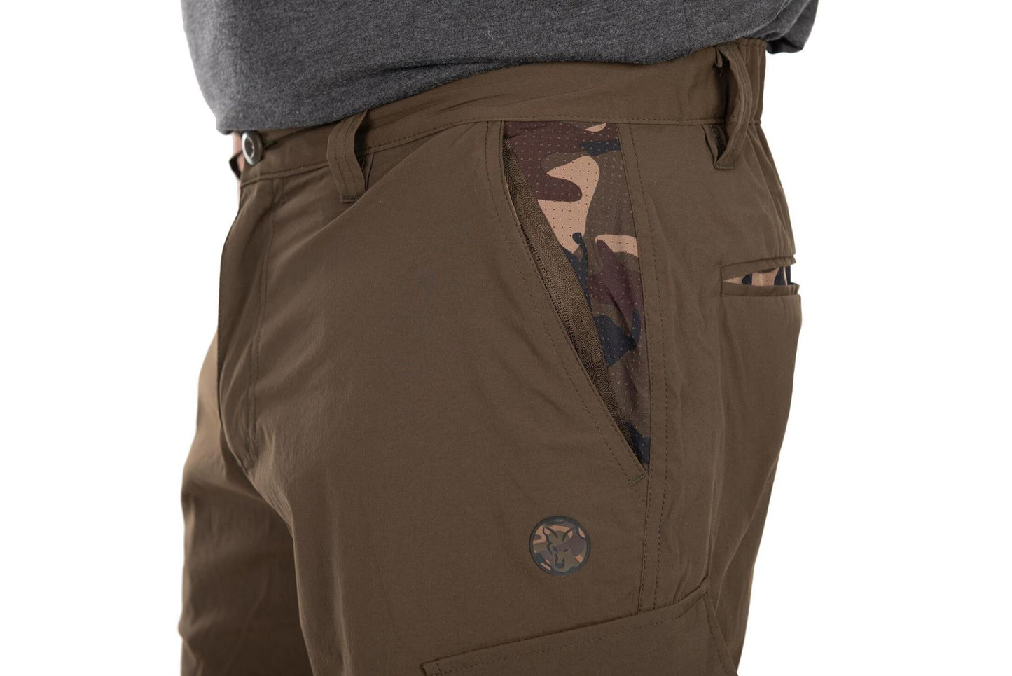 Fox Khaki Lightweight Cargo Trouser
