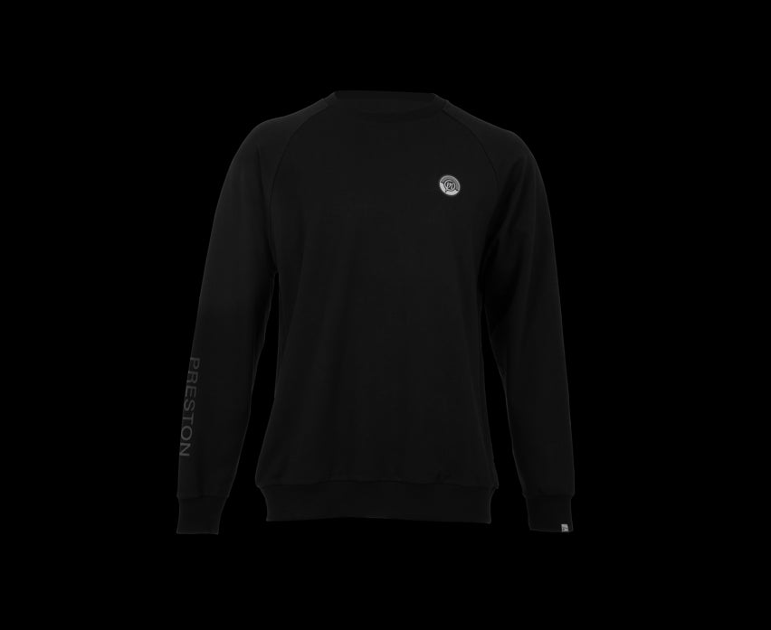 Preston Black Minimal Sweatshirt