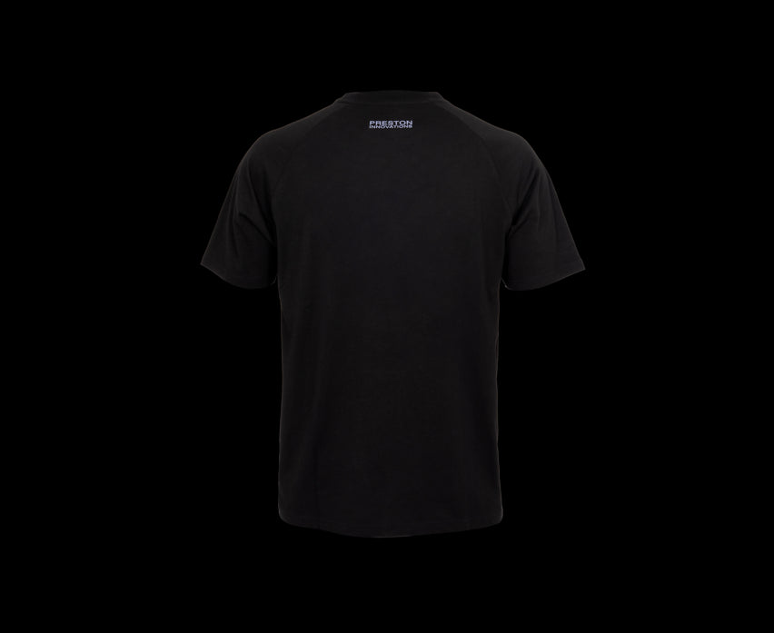 Preston Lightweight Black Raglan T-Shirt