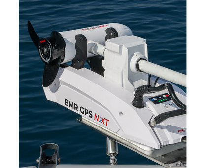 Rhino Motors BMR GPS NxT 95 XL Shaft 24V Electric Outboard Motor white