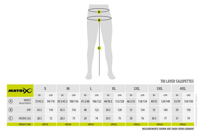 Fox Matrix Tri-Layer Salopettes  25K Pro