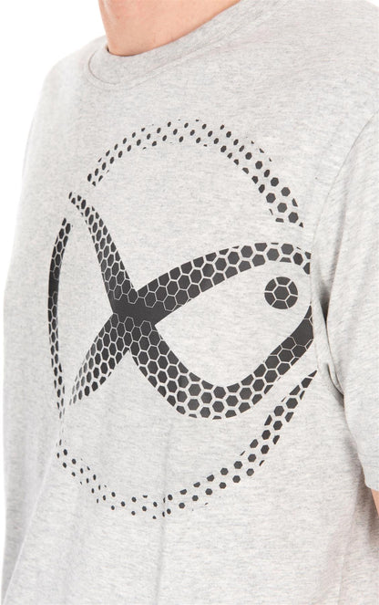 Matrix Large Mesh Logo T-Shirt Grey