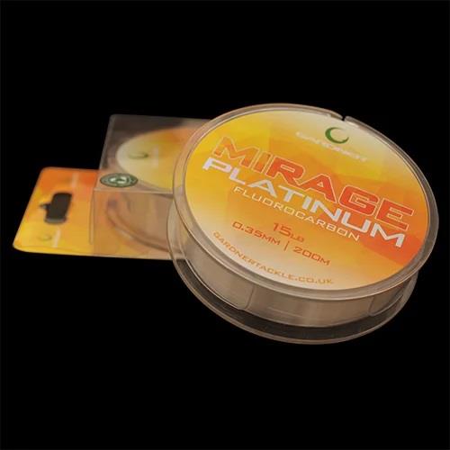 Gardner Mirage Platinum Fluorocarbon 15lb 0.35mm 200m