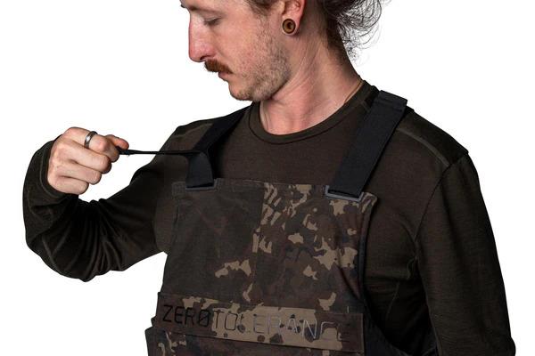Nash ZT Helluva Waterproof Bib & Brace Camo