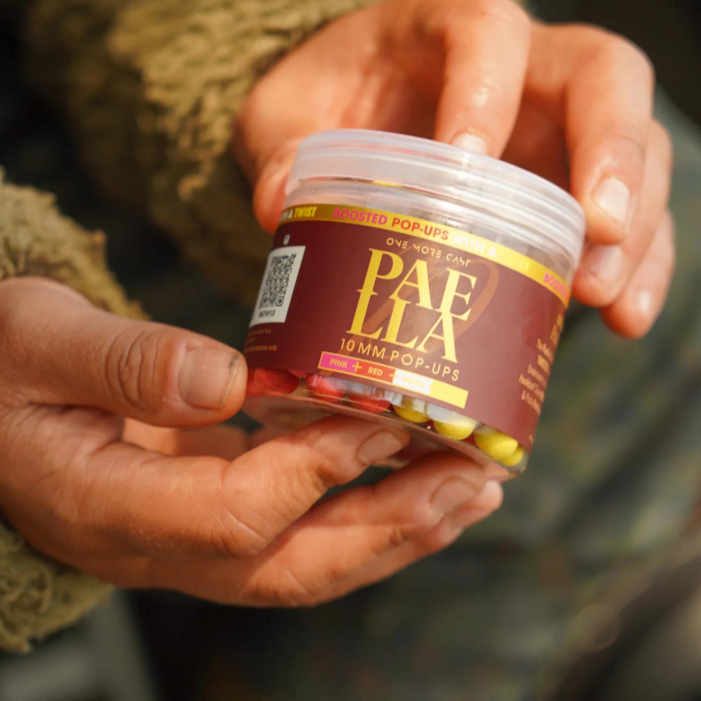 One More Cast Paella Boosted Fluoro Pop Up 10mm Mixed