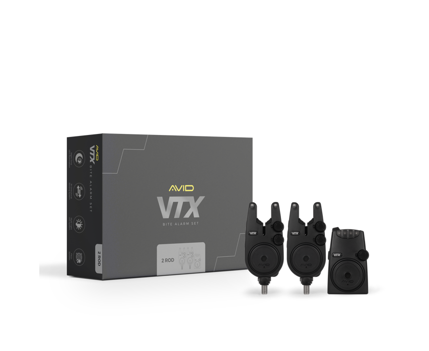 Avid VTX 2+1 Bite Alarm Set