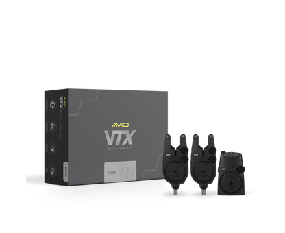 Avid VTX 2+1 Bite Alarm Set