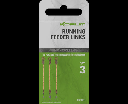 Korum Smokescreen Running Feeder Links