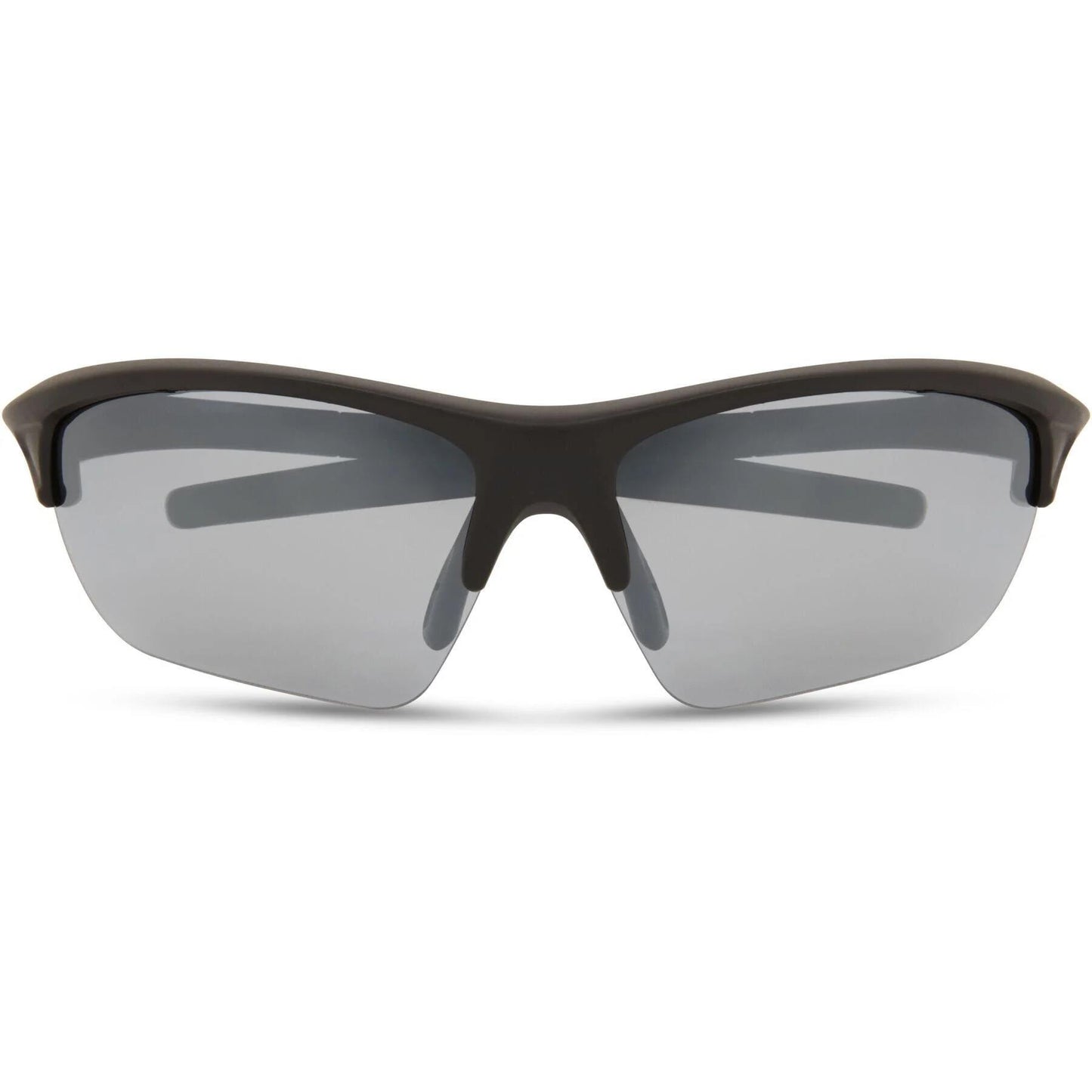 Madison Eyewear Mission Matt Black Sunglasses 3 Polarised Lens - Silver Bronze Yellow
