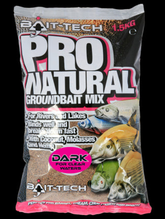 Bait-Tech Pro Natural Dark Groundbait 1.5kg